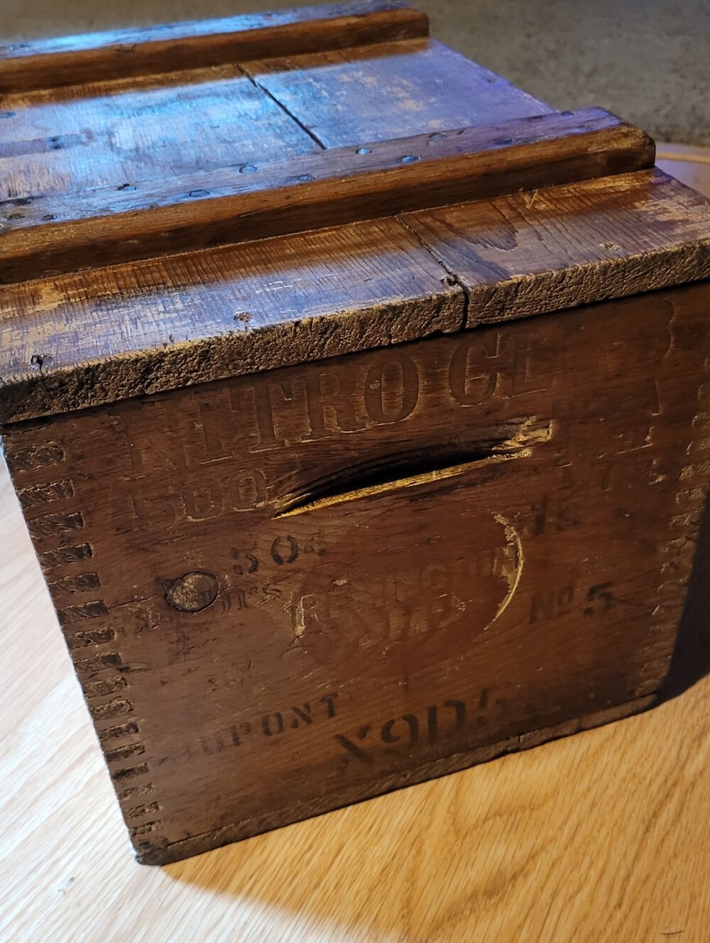 Vintage Wooden Crate - Picture 13 of 15